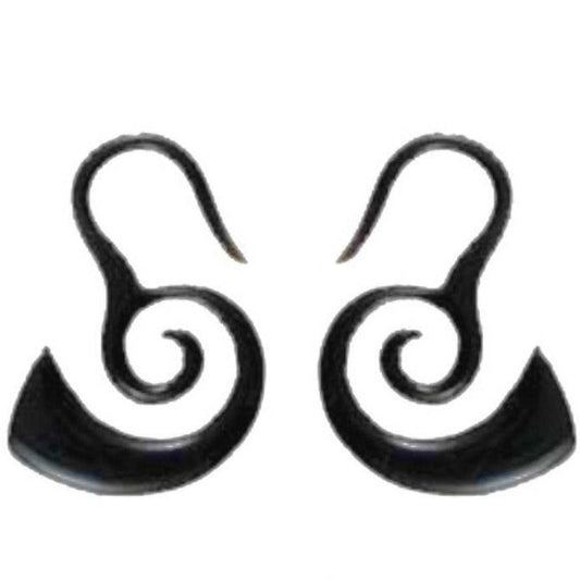 Large 12 Gauge Earrings | french hook 12 gauge earrings
