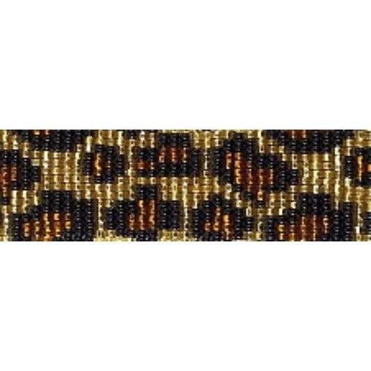 Black Beaded Bracelets | Boho Jewelry :|: Leopard. Beaded Bracelet. | Beaded Bracelets