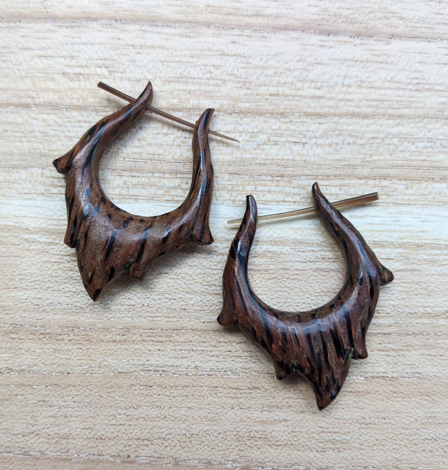 coconut earrings
