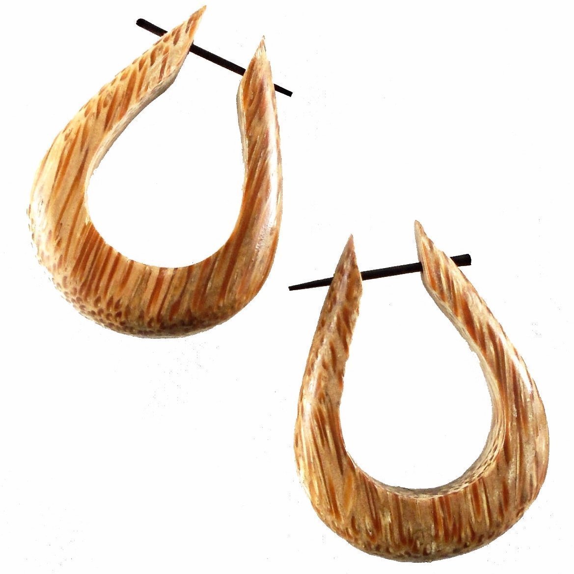 Natural Coconut Earrings