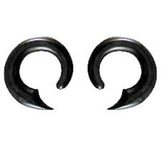 2g Black Gauges | Piercing Jewelry :|: Horn, Body Jewelry,