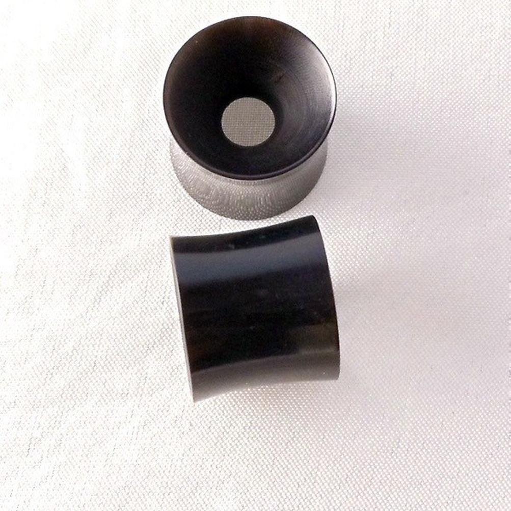 Organic Body Jewelry :|: Tunnel Plugs. 12.5mm | Black Body Jewelry
