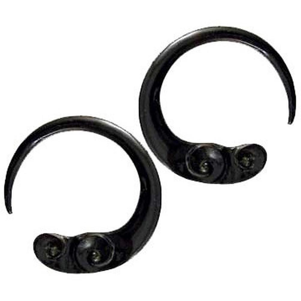 Monster Piercing 20mm Transparent Mr.Jack Black Acrylic Gauge Ear India |  Ubuy