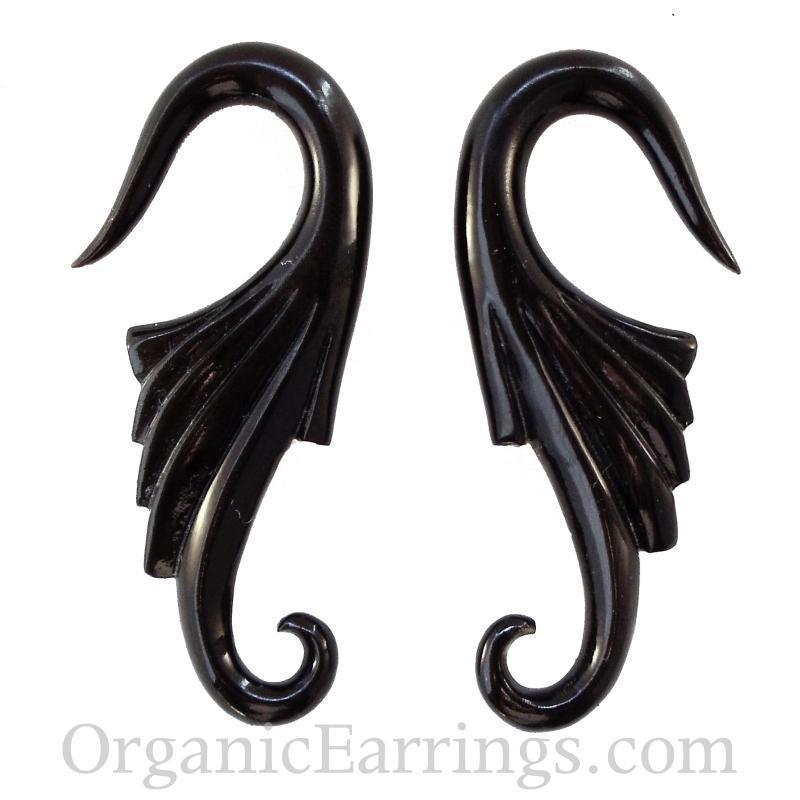 Nouveau Wings. Horn 4g, Organic Body Jewelry.