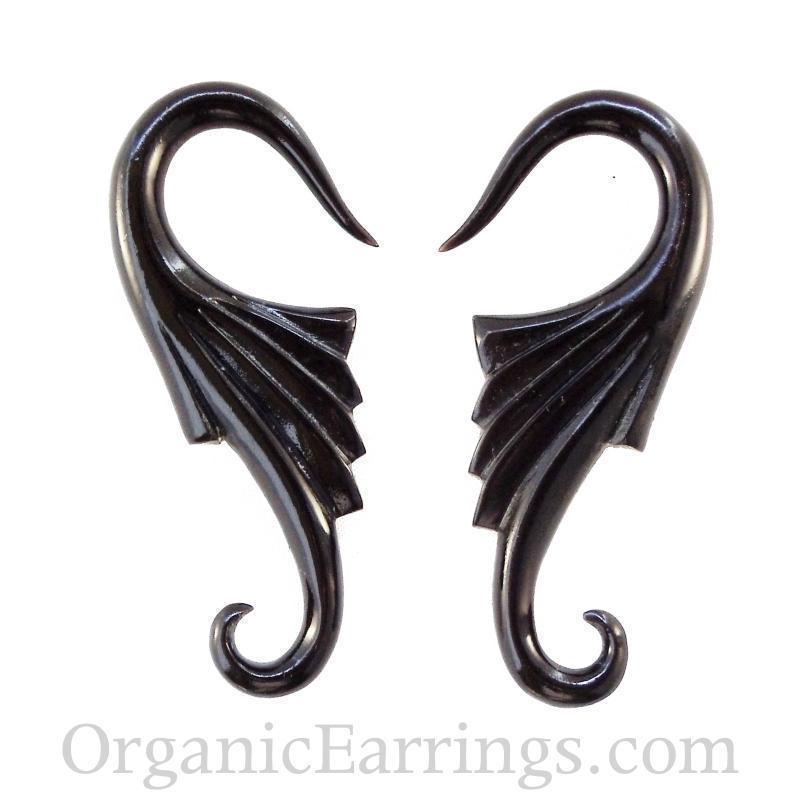 Nouveau Wings. Horn 6g, Organic Body Jewelry.