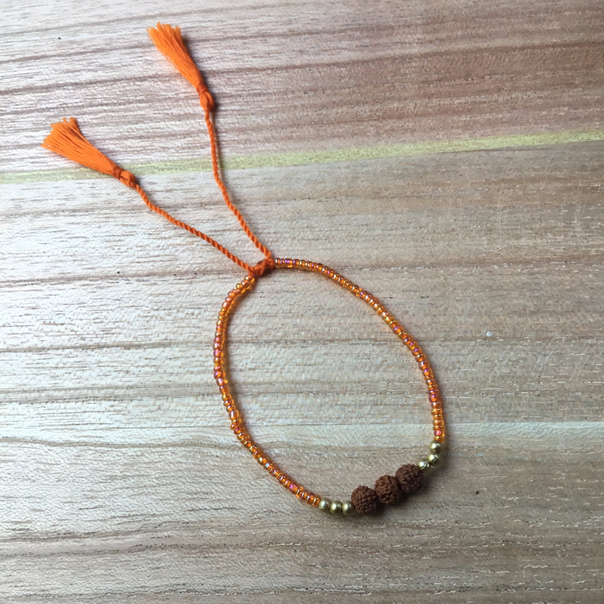 adjustable bead bracelet