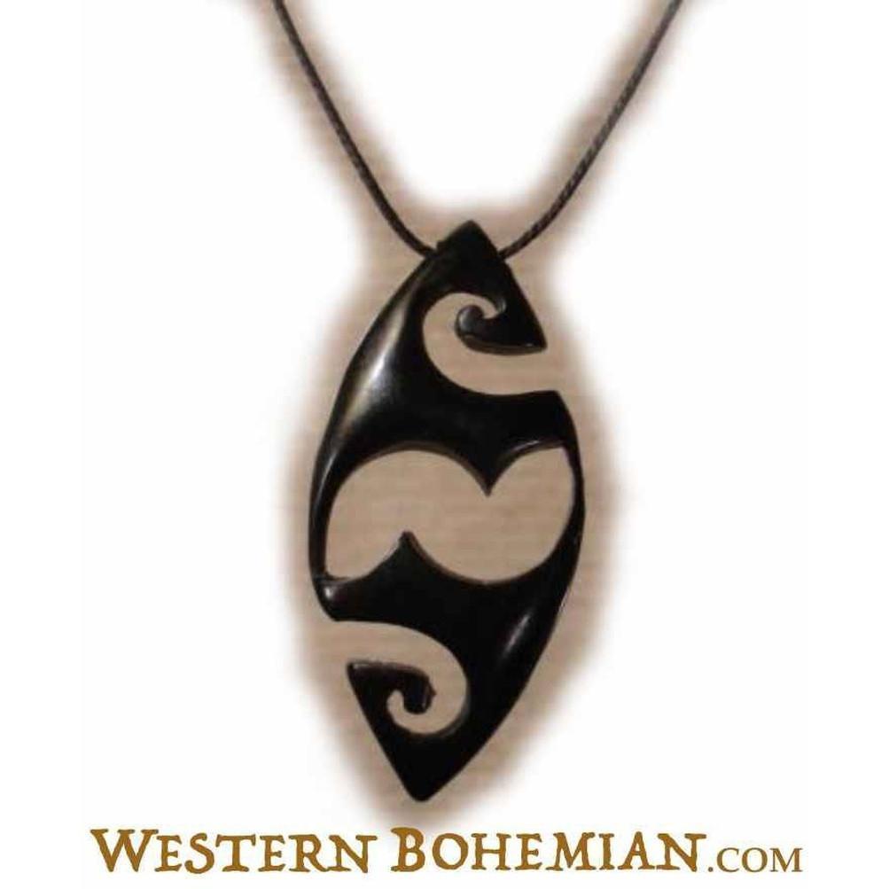Horn Jewelry :|: Zuni. Horn Necklace. Carved Jewelry. | Tribal Jewelry 