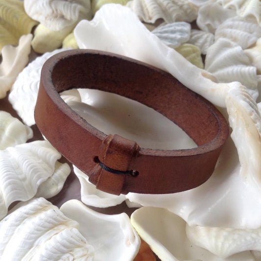 Natural Leather Bracelets | Leather Jewelry :|: Leather Bracelet
