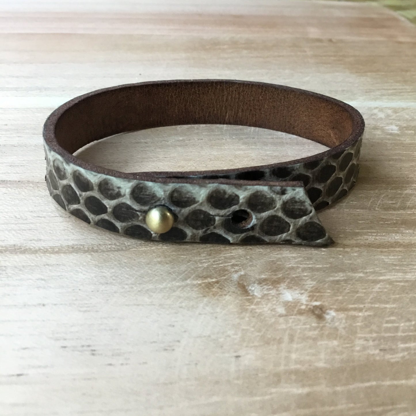 Sexy Leather Bracelet.