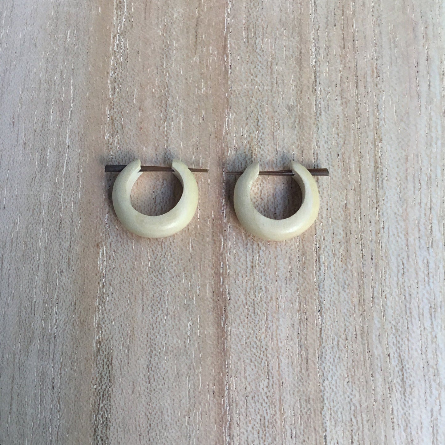 simple hoop earrings